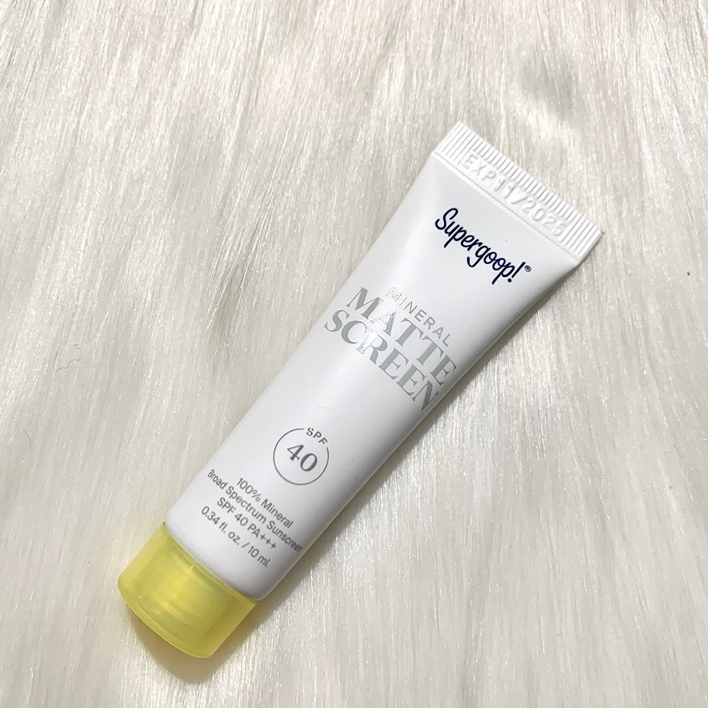 4/$30 Bundle☀️Supergoop! Mini Mineral Matte Screen & Primer SPF40 Sample